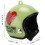 Casco per pollo in plastica 3,5x3,5x3,5 cm verde sicurezza 9