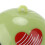 Casco per pollo in plastica 3,5x3,5x3,5 cm verde sicurezza 4