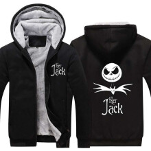 (Black Jack,M)Veste manteau sweat à capuche épais The Nightmare Before Christmas Sally Jack