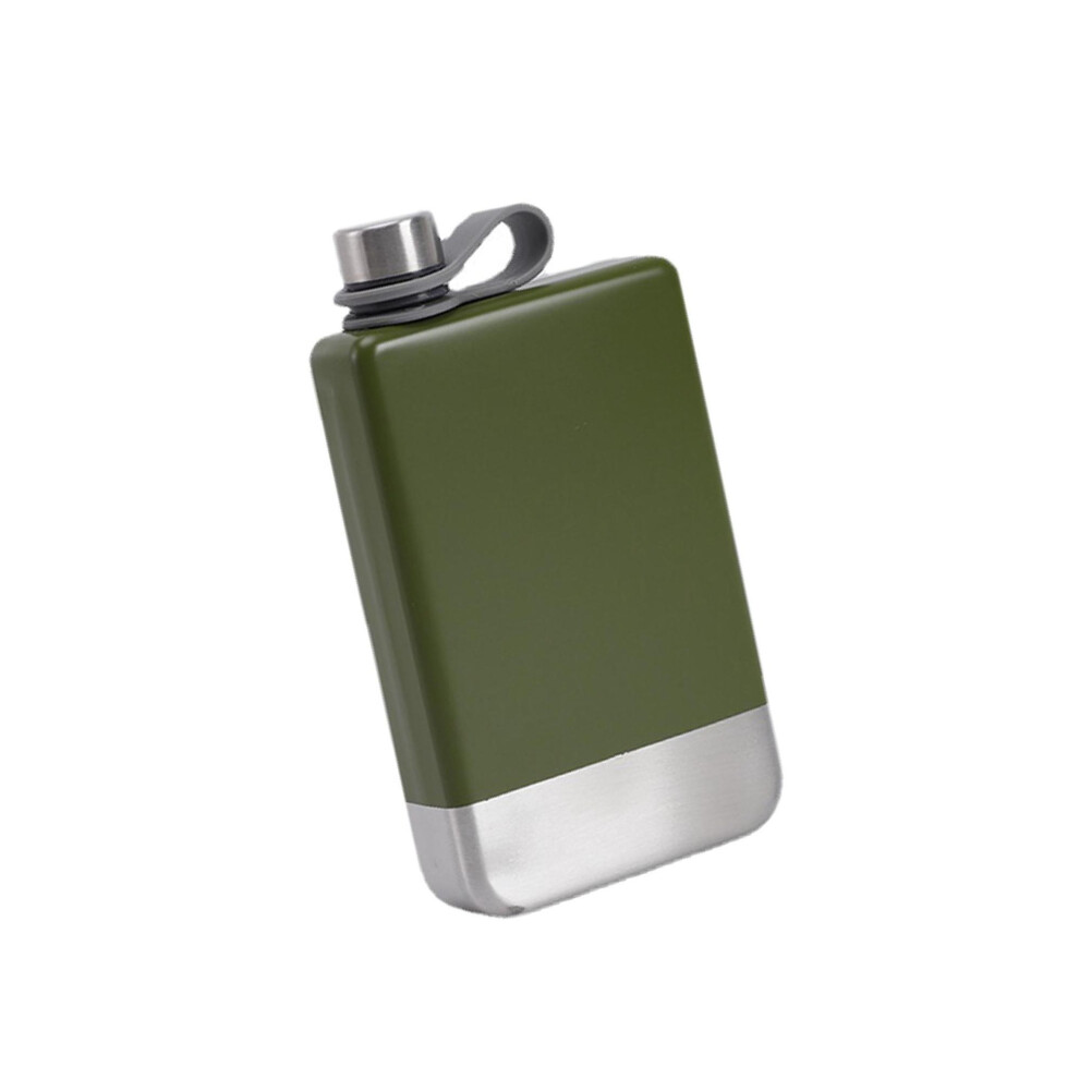 (Army Green 9oz, 126x83x3cm) Hip Flask Set Versatile And Portable For Various Occasions Easy And-image-OPC-PMS7PYK-NEW