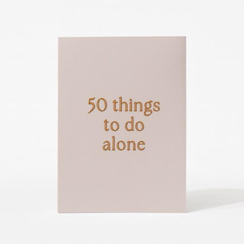 (Book Plus Accessories) 50 Things to Do Alone: The Self-Love Challenge + Activity Book 1