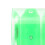 Roue de skateboard PU vert 60x45mm Flash 78A 9