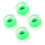 Roue de skateboard PU vert 60x45mm Flash 78A 11