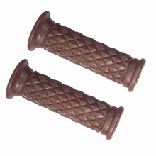 7/8" 22mm Motorrad-Lenkergriffe Rutschfest Hochwertig Kaffee
