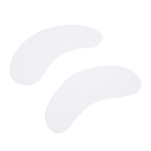 Geklonte Wimpern Unter-Augenmasken 50 Paare Hydrogel-Pads Silber Gesicht Sticker