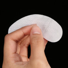 Augen unter Gel-Patches für Extensions, 10 Paare, Hydrogel-Silber, Schönheit im Gesicht