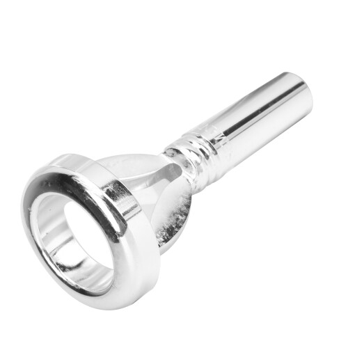 Silver-Plated Trombone Mouthpiece Trainer | Cooper Material Practice Instrument