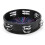 Hand Tambourine 8-inch with Colorful Rays Pattern Solid Wood Frame Double Row 11