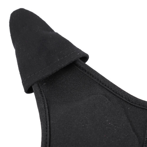 Single Finger Protector Glove - Unisex Elastic Fit Black for Fishing
