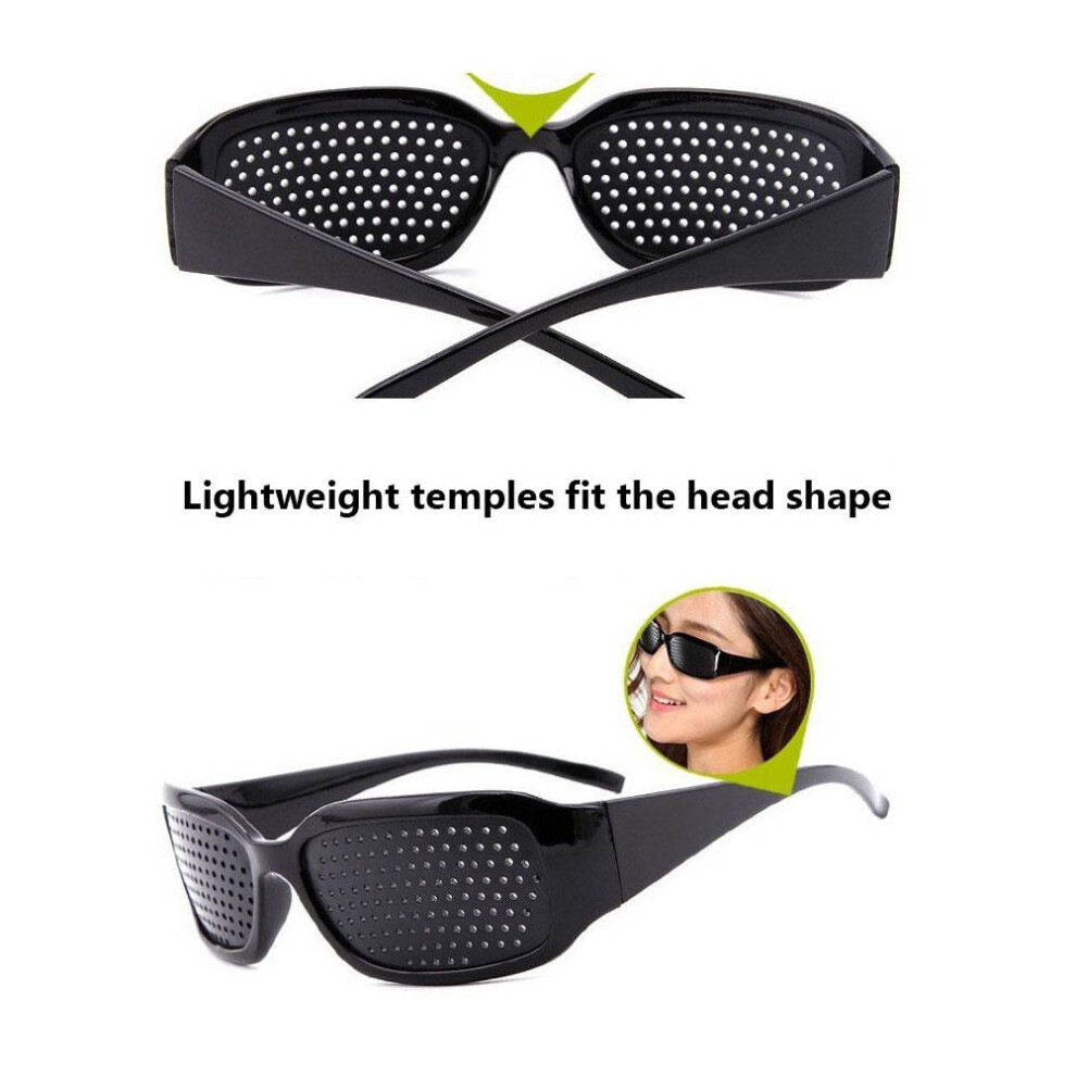 Pinhole Glasses Anti-Fatigue Vision Training for Sports & Relaxation