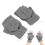 Fingerlose beheizte Handschuhe USB 16 cm / 6,3 in Grau 15
