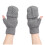 Fingerlose beheizte Handschuhe USB 16 cm / 6,3 in Grau 5