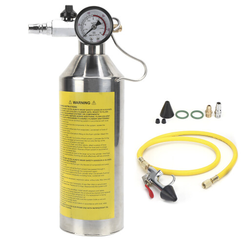 Metal Air-Con Pipe Cleaning Bottle, Rustproof, 300ml, Auto Maintenance 1