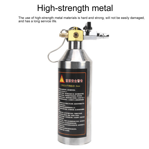 Metal Air-Con Pipe Cleaning Bottle, Rustproof, 300ml, Auto Maintenance 2