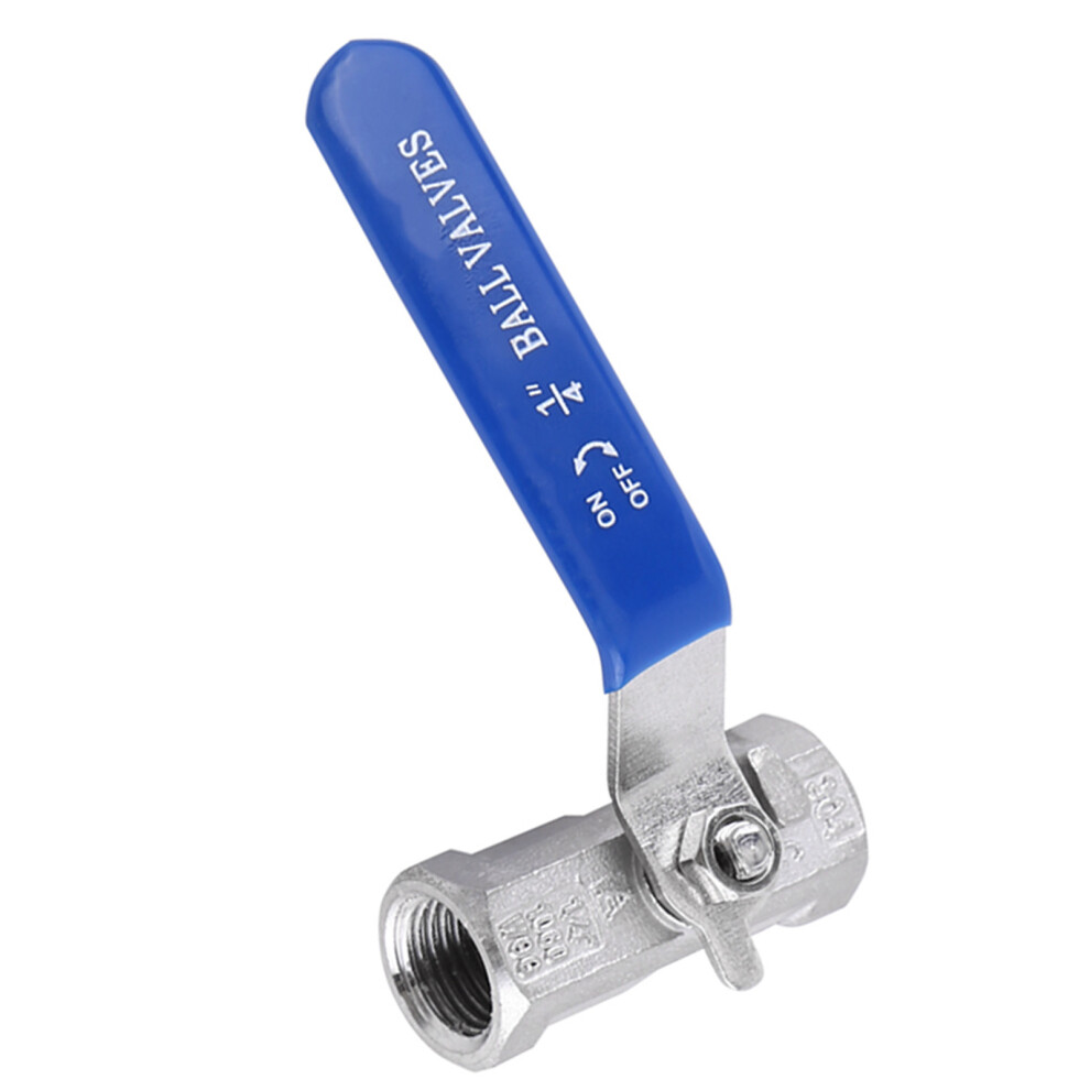 Rust-Proof 304 Stainless Steel 1/4" Bsp Ball Valve Female Thread 8701358464217