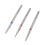 3-teiliges Nagelbohrer-Set aus Wolframstahl, 5