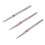3-teiliges Nagelbohrer-Set aus Wolframstahl, 4