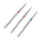3-teiliges Nagelbohrer-Set aus Wolframstahl, 10