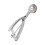 Edelstahl-Eis- und Fruchtlöffel, Durchmesser 4 cm 10