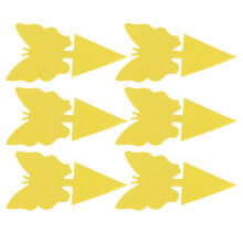 20PCS Butterfly-Shaped Double-Sided Sticky Fly Traps, Indoor & Outdoor