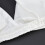 Women's Satin Triangle Wireless Bralette Deep V White One Size 3