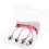 4pcs Fishing Explosion Hooks Set with Weights 9#-13# in Storage Box 10