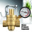 DN15 1/2 ”Messing Wasser Druck Reduzierung 1