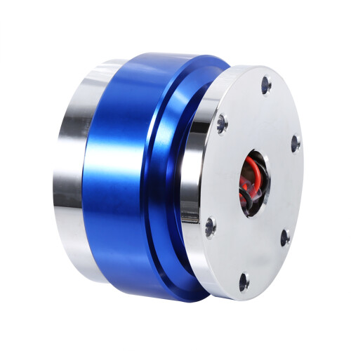 Universal 6 Hole Quick Release Steering Wheel Hub Adapter Blue 8.3-8.9cm