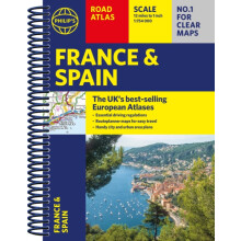 Philips France and Spain Road Atlas by Philips Maps Other Book
