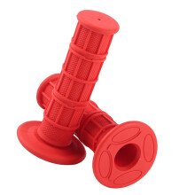 7/8" Rote Silikon Motorrad-Handgriffe mit Antirutschebeschichtung, 22/25 mm für Sicherheit