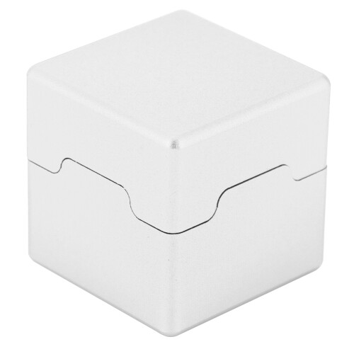 Aluminium Mini-Poolkegelkreidehaltercase, Silber, 3cm 1