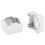 Aluminium Mini-Poolkegelkreidehaltercase, Silber, 3cm 4