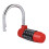 5 Digit Red U-Shaped Suitcase Lock – Secure Zinc Alloy Combination Padlock 5