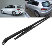 Alfa Romeo 147 2009 Heckscheibenwischerarm & Blade langlebiges Metall einfache Montage klare Sicht