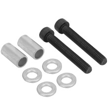 Aluminiumlegierung V-Bremsverstärker mit Schrauben für Mountainbike (Rot)
