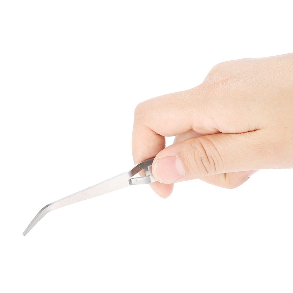 Stainless Steel Acrylic Nail Tweezer Clip for Gel Nail Art Shaping Tool
