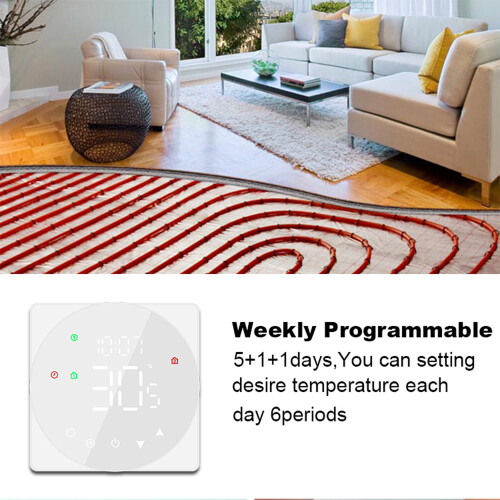LCD-Display Smart Temperaturregler 5A Touchscreen 1