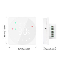 LCD-Display Smart Temperaturregler 5A Touchscreen