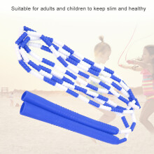Corde à sauter perlée Seg - Bleu/Blanc 280 cm 107 g
