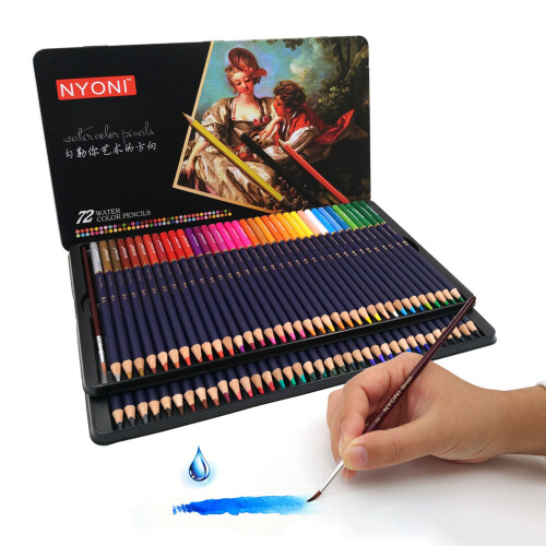 NYONI Professionelles Aquarellstifte-Set 1