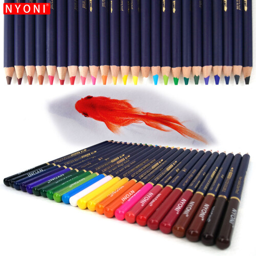 NYONI Professionelles Aquarellstifte-Set 2