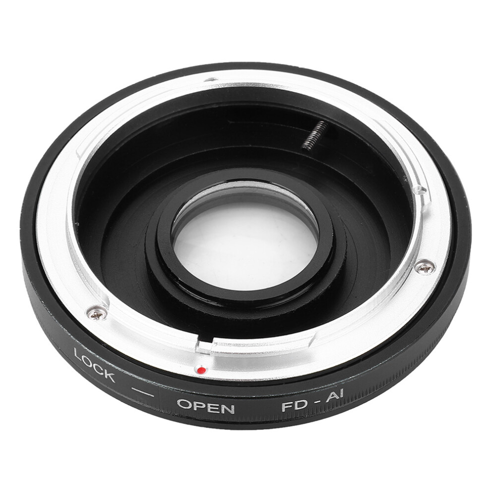 Fd-Ai Adapter Ring For Canon Fd Lens To Nikon Ai Camera, Durable Alloy, Manual Control 4681358482593
