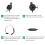 Einseitiges USB-Headset mit Kabel, 7