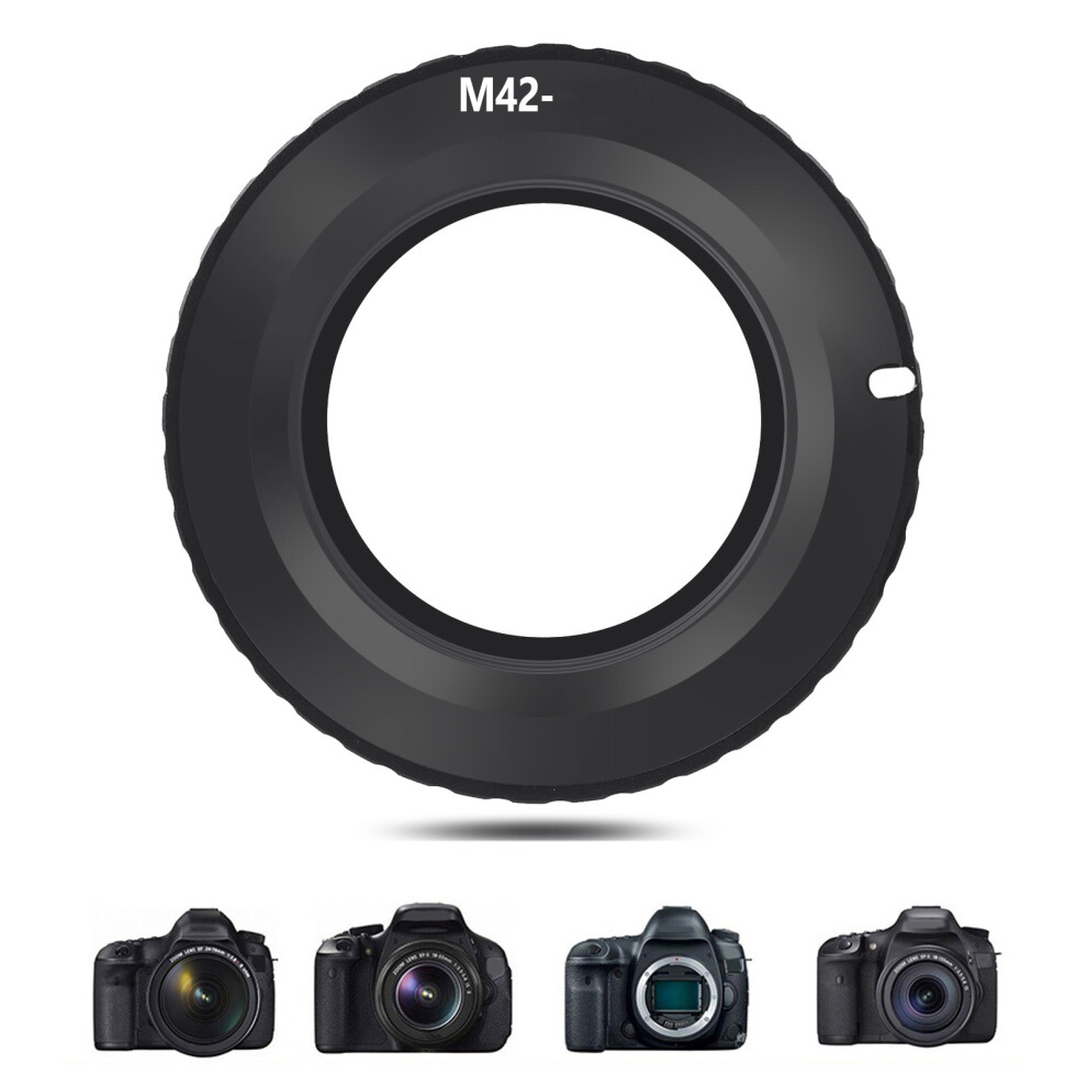 M42-Eos/Ef Lens Adapter Ring For Canon Eos Cameras, 28G Black 9471358482694