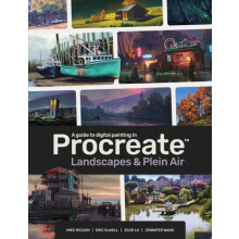Digital Painting in Procreate Landscapes amp Plein Air Paperback Book