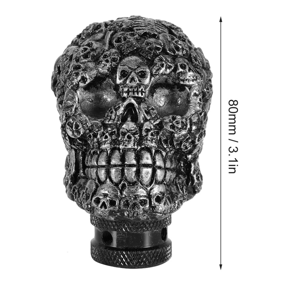 Modify Your Ride: Skeleton Skull Gear Shift Knob Universal Fit 8451358485087
