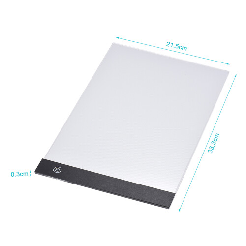 Ultradünnes LED-Lichtpad im A4-Format, 2