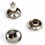Perfekt für DIY: 100 Sets 8x8mm Silber Double Cap Rivets und Studs 11