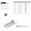 200-teiliges Innensechskantschrauben-Set aus 11