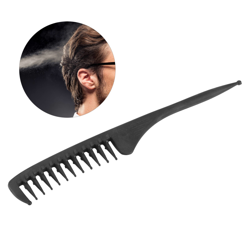 Unisex Men Large Tooth Hair Comb - Retro Oil Hairdressing Comb Portable & Easy To Use